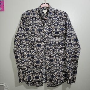 Club Monaco Slim Fit shirt 100% Cotton Size M